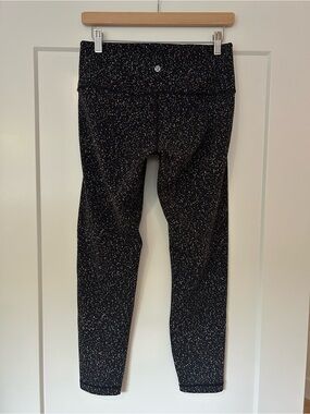 Lululemon Wunder Under Hi-Rise 7/8 Tight Full-On Luon Leggings Rare Size 10
